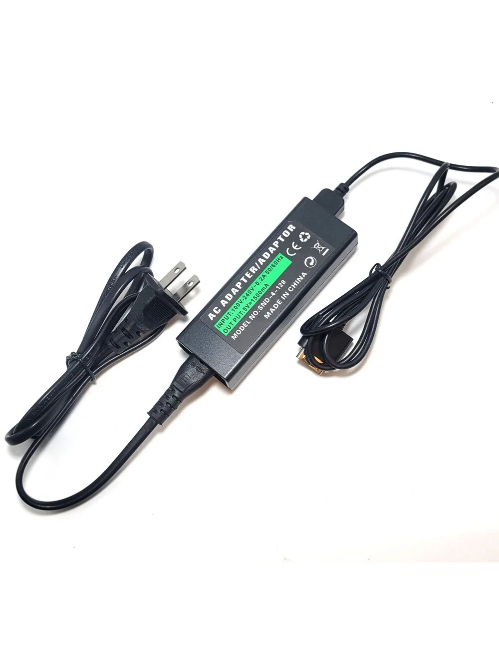 AC Power Supply Charger Adapter Charging Cable Cord for Sony PSP GO (PSP-N1000)